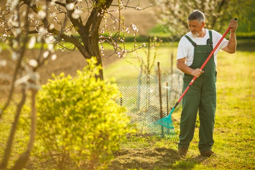 Experienced lawn care professionals at Lawn Mowing Whitechapel